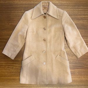 Utex Design by Sysser of Copenhagen Tan Pea Coat